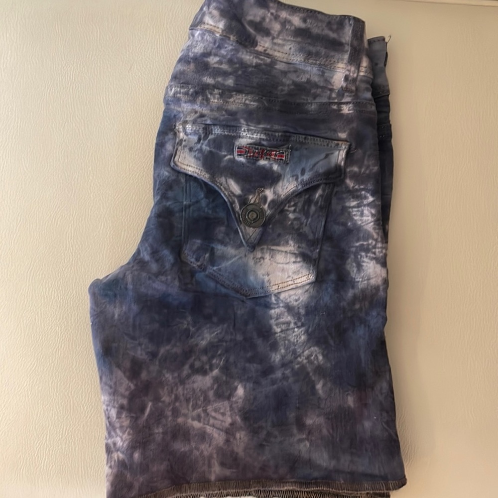 Hudson Jeans Tie Dye Shorts